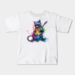 Musical cat Kids T-Shirt